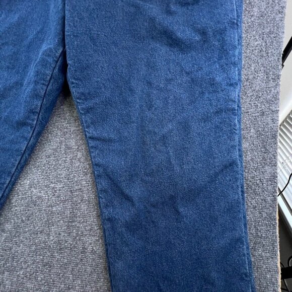 LL Bean Blue Jeans Adult Men's 44X30 Relaxed Fit Blanket Lined Plaid 100% Cotton - Picture 4 of 12